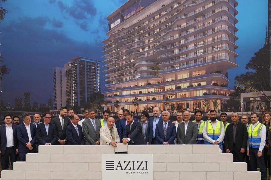 Azizi breaks ground on its first 5-star hotel in Dubai