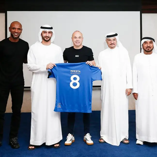 Andres Iniesta launches academy in Dubai