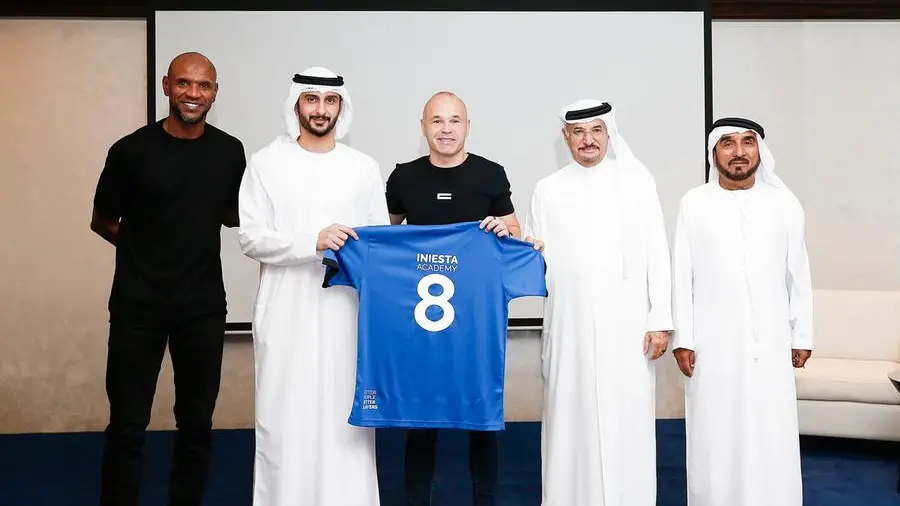 Andres Iniesta launches academy in Dubai