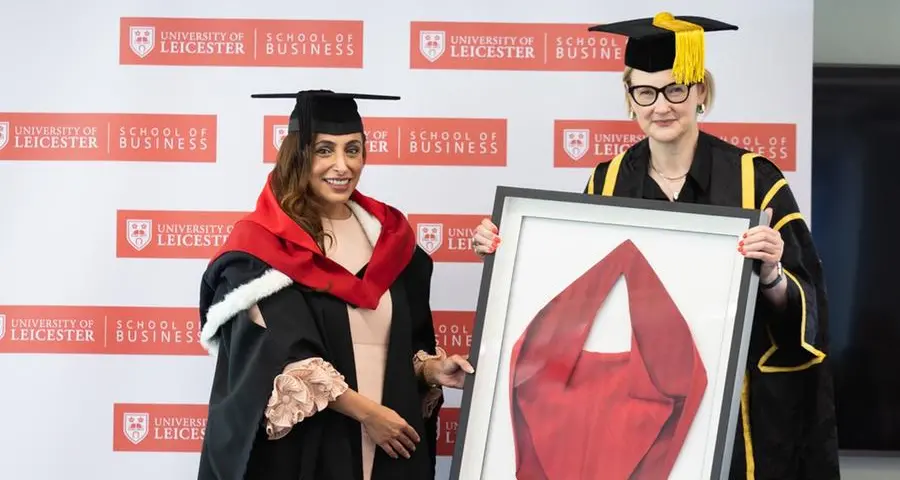 Sheikha Bodour Al Qasimi conferred University of Leicester’s first-ever honorary professorship