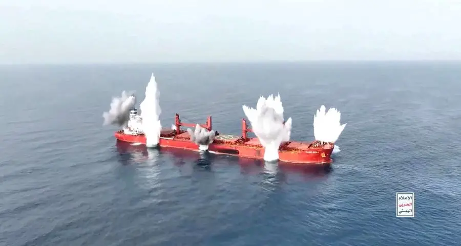 Rescuers save four more survivors from Houthi-struck ship in Red Sea, 10 still missing, operator says