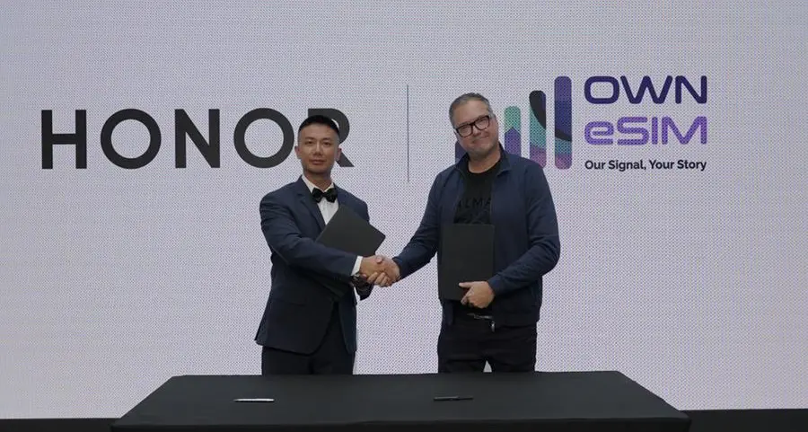 Honor and OWN eSIM partner to deliver seamless global connectivity across the GCC