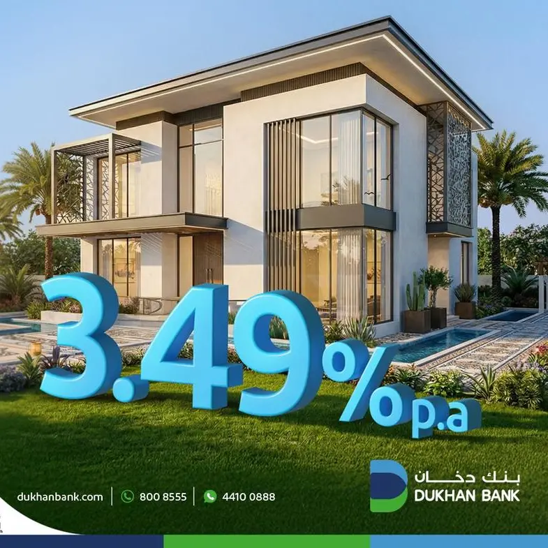 Dukhan Bank launches home finance campaign with the best annual profit rate of 3.49%