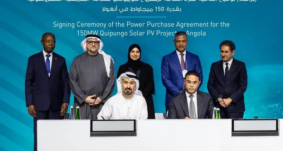 Masdar signs landmark Power Purchase Agreement for 150MW Quipungo Solar PV project in Angola