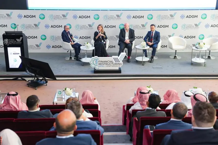 The first day of the 3rd Annual Financial Restructuring MENA Conference concluded with significant insights and strategies discussed at the ADGM Auditorium in Abu Dhabi. Image Courtesy: ADGM