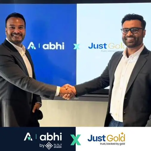 ABHI partners JustGold to bring digital gold To ABHI's users across UAE