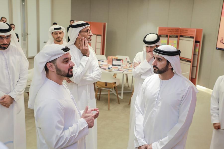 Hamdan bin Mohammed engages with international gaming leaders in Dubai.