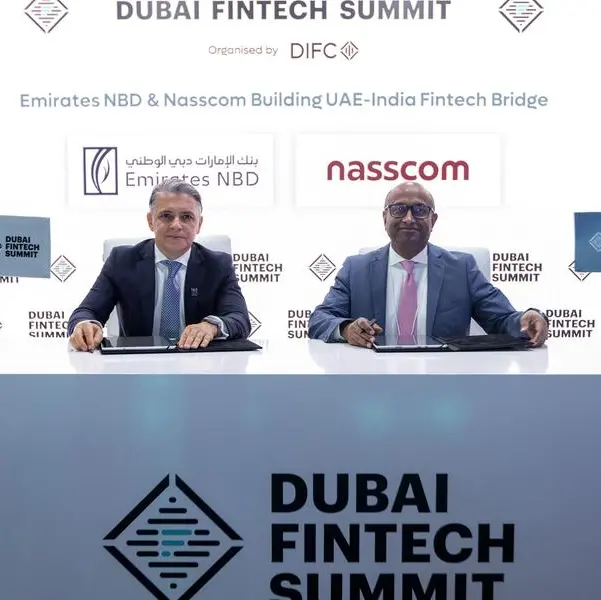 Emirates NBD partners with Nasscom to drive cross-border fintech innovation between the UAE and India