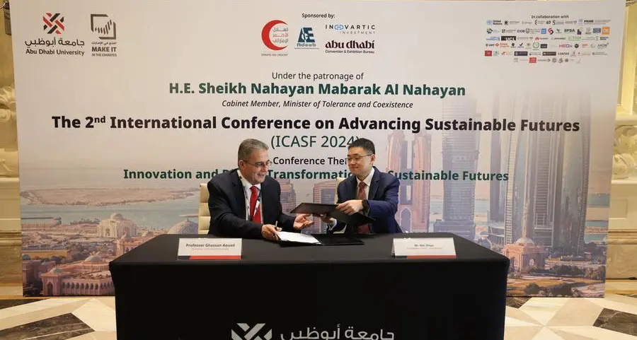 Abu Dhabi University partners with the Bank of China