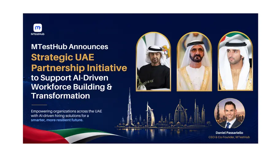 MTestHub announces strategic UAE partnership initiative to support AI-driven workforce building & transformation