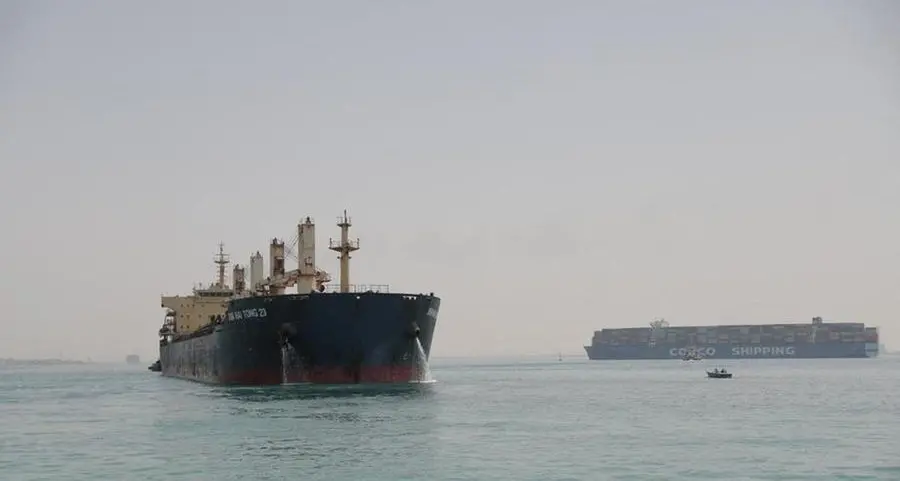 Cargo ship sinking off Egypt’s Red Sea coast