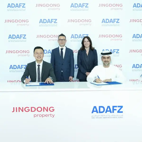 Abu Dhabi Airports and JINGDONG Property announce strategic joint venture to establish E-Commerce Logistics Hub