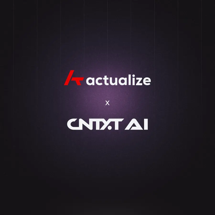 شراكة بين CNTXT AI وActualize لإطلاق وكيل صوتي ذكي مدرك للهجات العربية