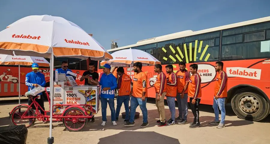 Talabat rolls out rest stations across Kuwait to provide riders with comfortable work environment