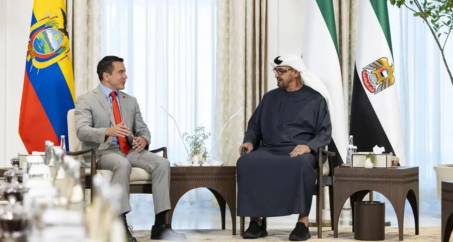 UAE, Ecuadorian Presidents discuss strengthening bilateral cooperation