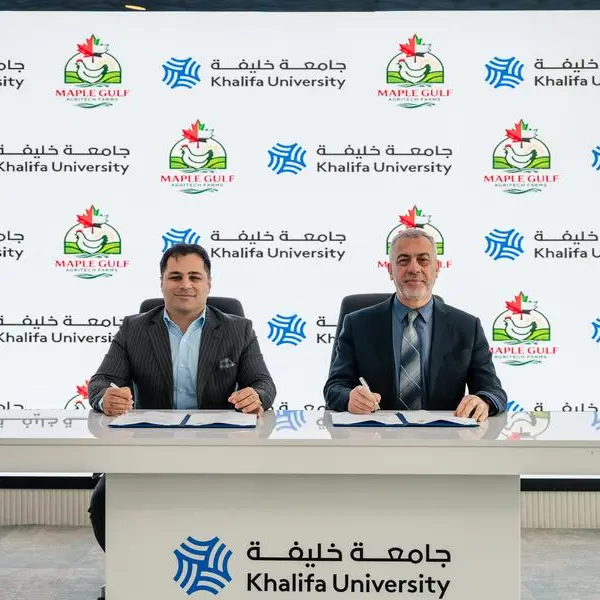 Khalifa University and Maple Gulf sign MoU