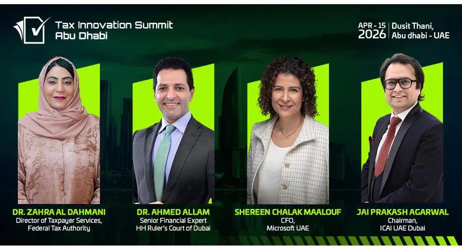 Top federal, government and enterprise leaders set to take the stage for Tax Innovation Summit Abu Dhabi