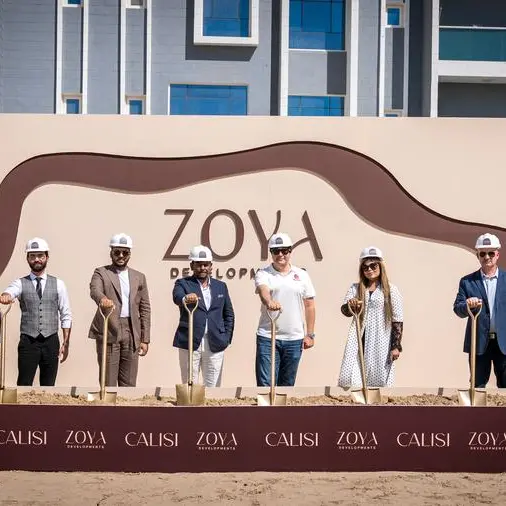 شركة زويا للتطوير العقاري تُسرّع وتيرة التسليم وتبدأ أعمال البناء في مشروع كاليسي بعد شهر واحد من إطلاق المشروع