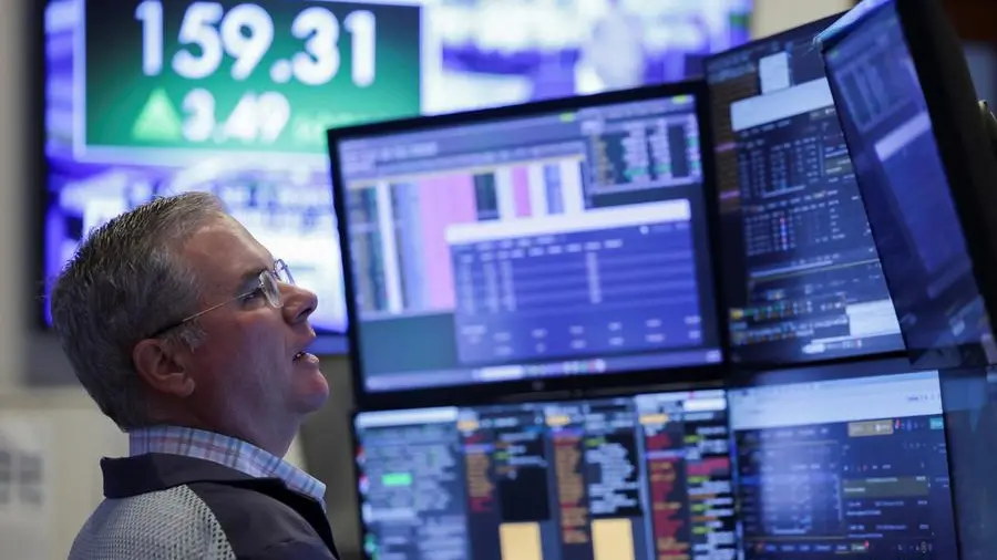 World stocks hold near record highs, oil keeps below $100 on peace deal hopes