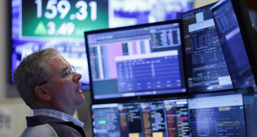 World stocks hold near record highs, oil keeps below $100 on peace deal hopes