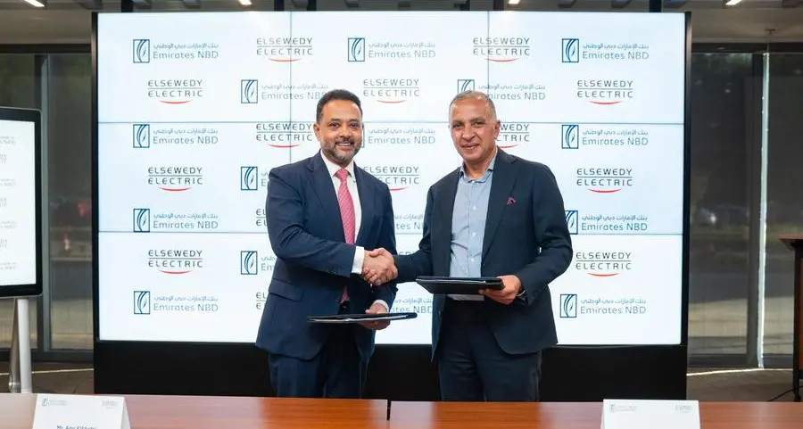 Emirates NBD supports Elsewedy Electric's expansion plan with $423mln credit facility