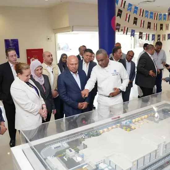 Minister of Industry and Transport visits MARS Egypt OCT plant