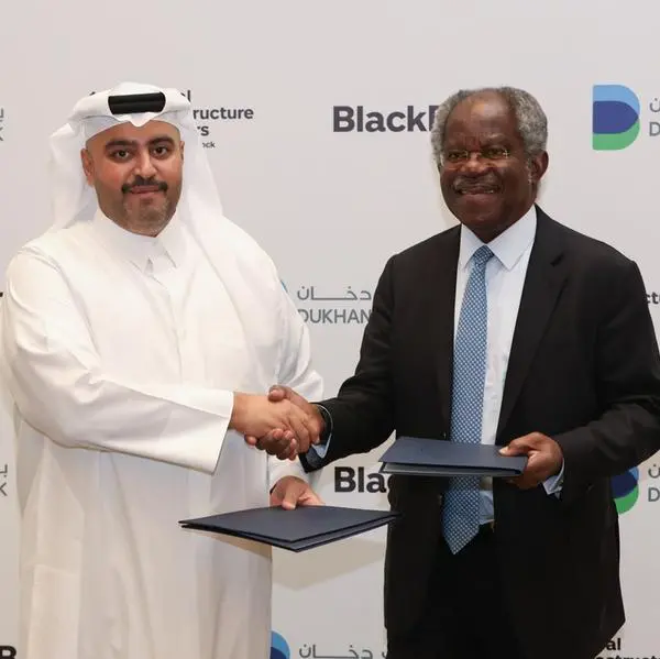 Dukhan Bank signs an exclusive agreement with Global Infrastructure Partners, a part of BlackRock