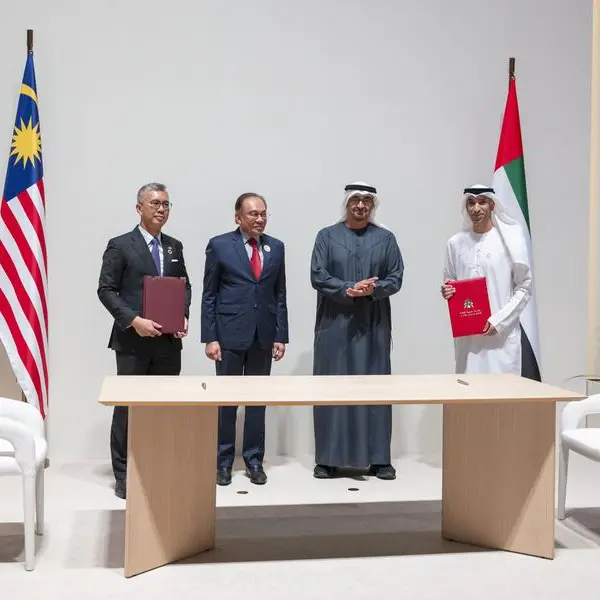 UAE, Malaysia sign Comprehensive Economic Partnership Agreement to deepen trade, investment ties