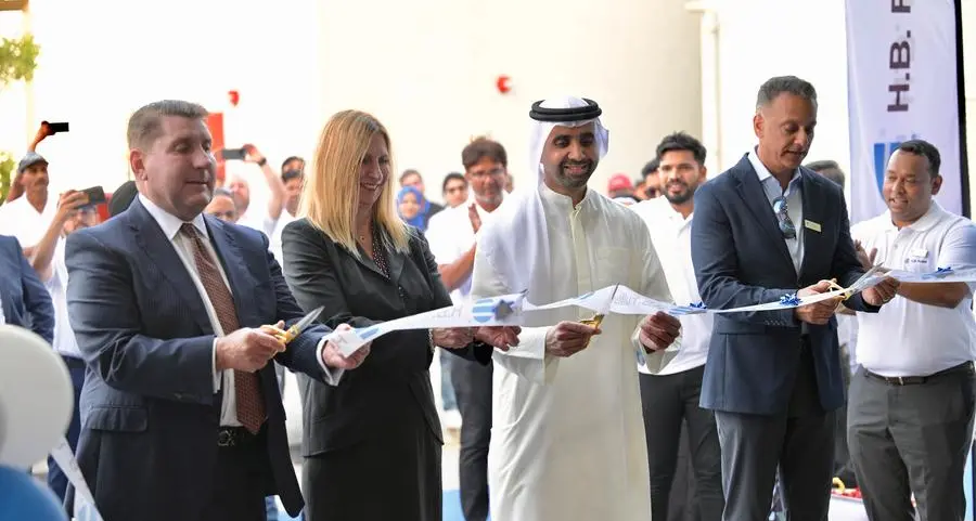 إتش بي فولر تفتتح مركزاً صناعياً استراتيجياً في رأس الخيمة لتغطية منطقة الشرق الأوسط وشمال أفريقيا
