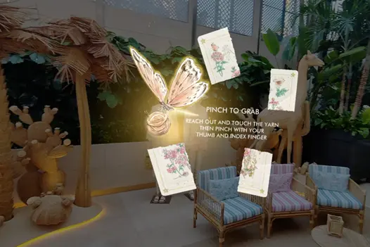 Snap unveils the first augmented reality experiences developed for its AR glasses, Spectacles, by the Houses of Christian Dior Couture and Louis Vuitton. Image Courtesy: Snap
