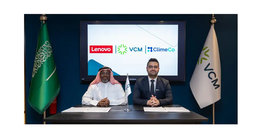 VCM, Lenovo, and ClimeCo partner to accelerate sustainable industrial growth in Saudi Arabia
