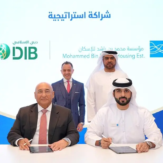 Mohammed Bin Rashid Housing Establishment and DIB sign strategic partnership agreement to support housing finance services