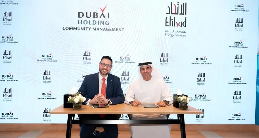 Dubai Holding Community Management and Etihad ESCO partner to advance energy efficiency across Dubai communities