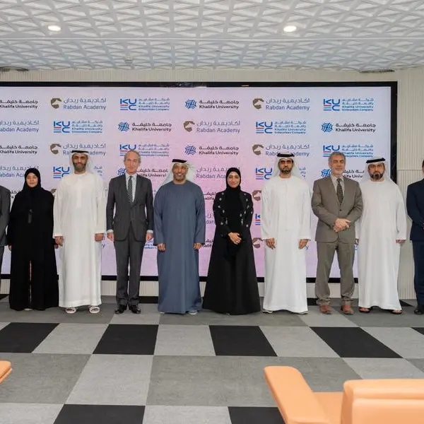 شركة مشاريع جامعة خليفة توقع مذكرة تفاهم مع أكاديمية ربدان للتعاون في التعليم والبحث والتدريب في مجالات السلامة والأمن والدفاع وإدارة الأزمات