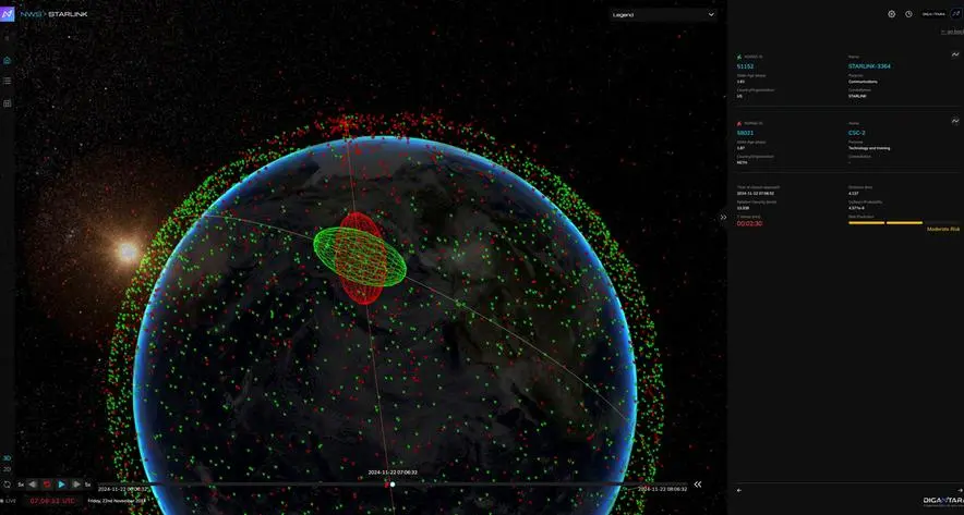 Global push for cooperation as space traffic crowds Earth orbit