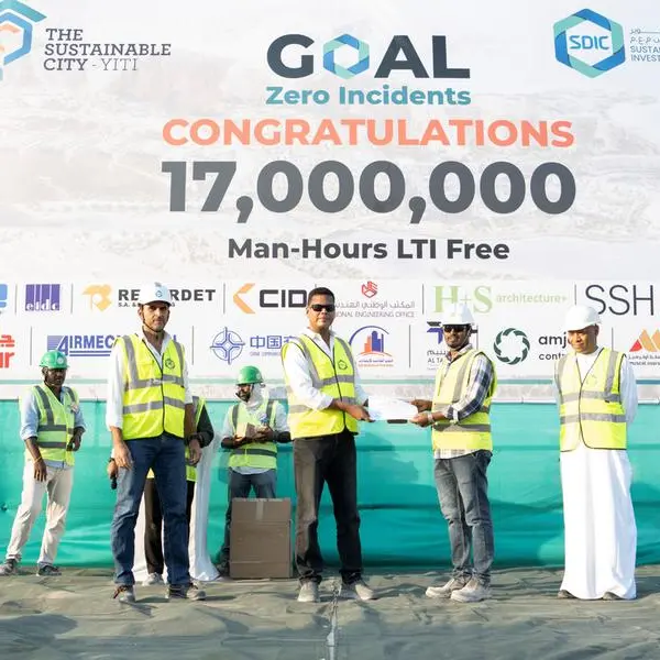 The Sustainable City – Yiti achieves 17mln safe working hours without lost time injury