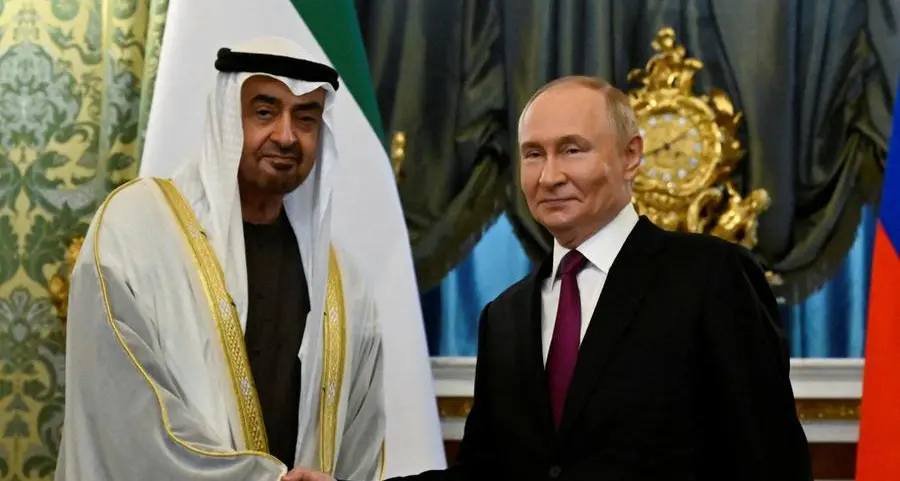 UAE President arrives in Russia on official visit