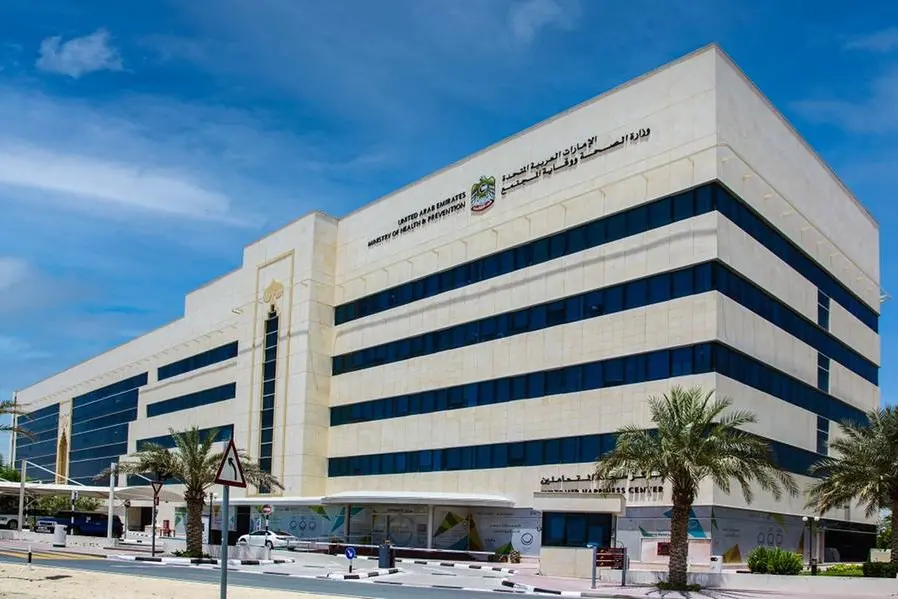 Ministry of Health and Prevention (MoHAP) building. Image Courtesy: UAE Ministry of Health and Prevention