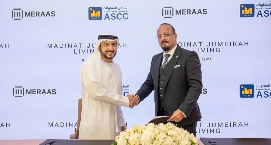 \"مِراس\" تمنح عقداً بقيمة 340 مليون درهم لتطوير مشروع \"رِوى\" ضمن \"مدينة جميرا ليفنج\"