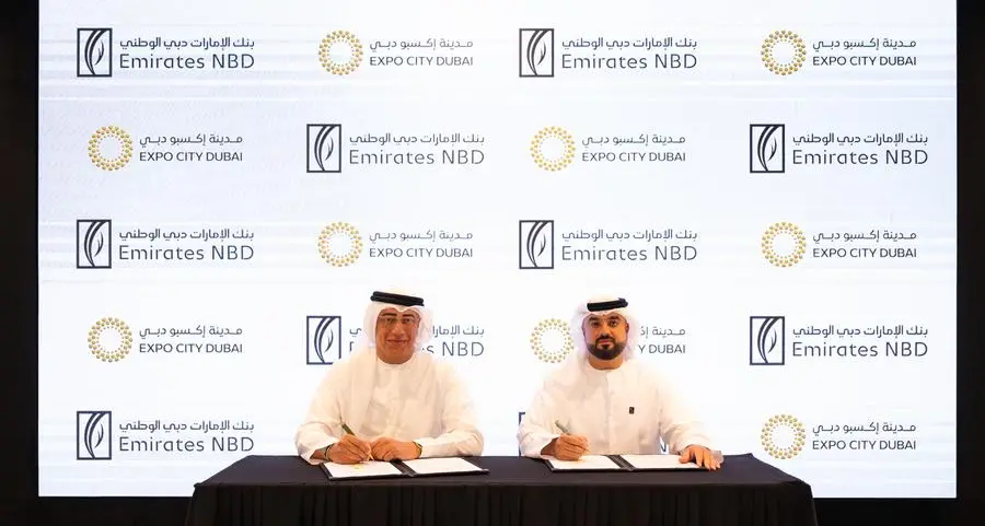 لتقديم حلول تمويل ميّسرة لتمويل العقارات السكنية مدينة إكسبو دبي توقع اتفاقية شراكة مع بنك الإمارات دبي الوطني