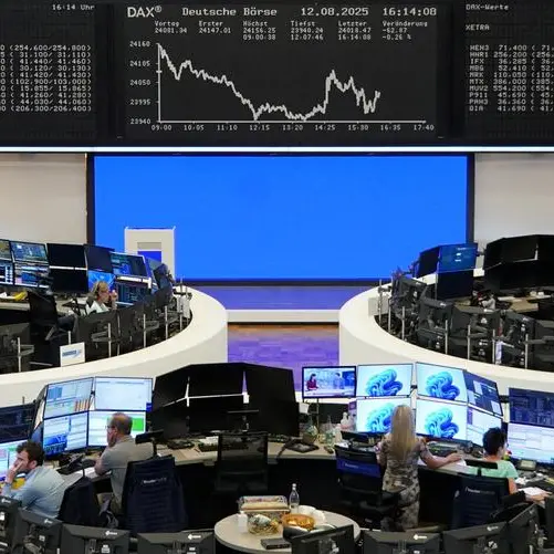 European shares near two-week highs on Fed rate cut hopes