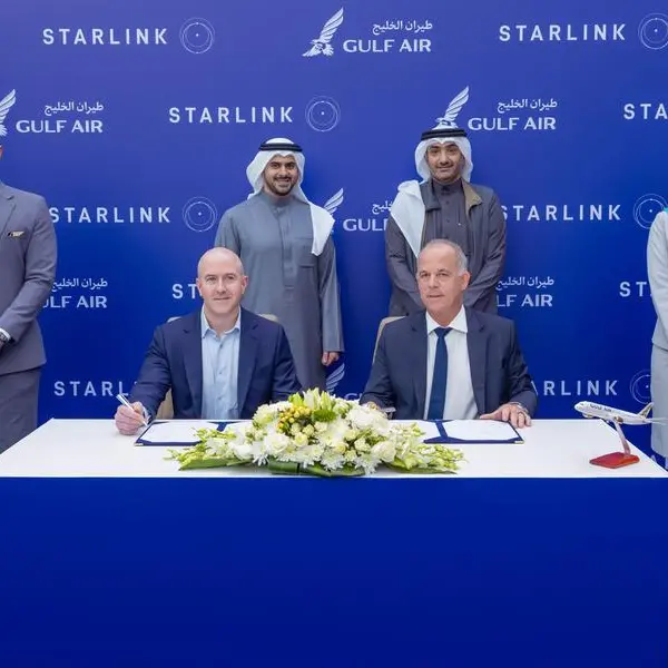 طيران الخليج تطلق إنترنت \"ستارلينك\" في كامل أسطولها بدءًا من منتصف العام 2026