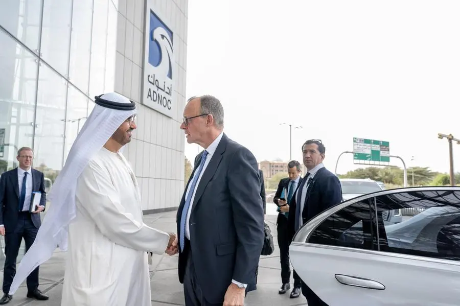 UAE and Germany deepen energy ties as German Chancellor visits ADNOC HQ