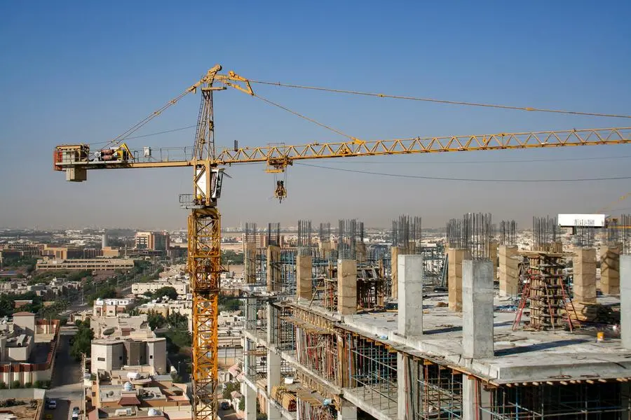 Construction Projects Using Cranes, Riyadh, Saudi Arabia. Image used for illustrative purpose. Getty Images , Getty Images