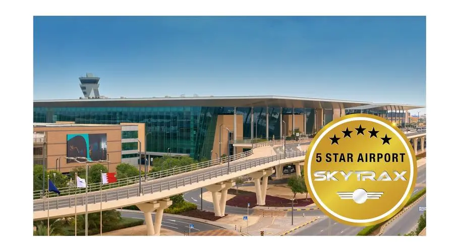 مطار البحرين الدولي يُصنف ضمن فئة الخمس نجوم من سكاي تراكس للعام الخامس على التوالي