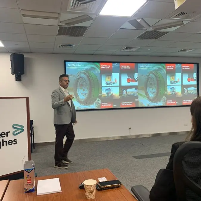 Bridgestone teams up with UAE fleets to tackle road safety at Baker Hughes Overland Transportation Safety HSE event