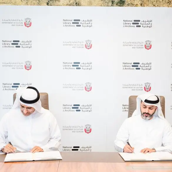 Department of Culture and Tourism – Abu Dhabi signs MoU with National Library and Archives