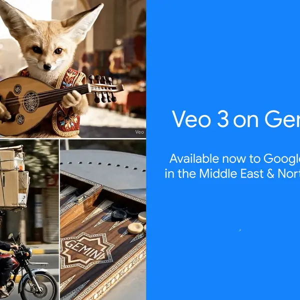 Google launches Veo 3 on Gemini in the Middle East and North Africa