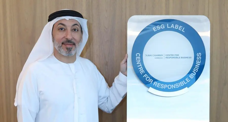 Du awarded prestigious ESG Label from Dubai Chamber of Commerce