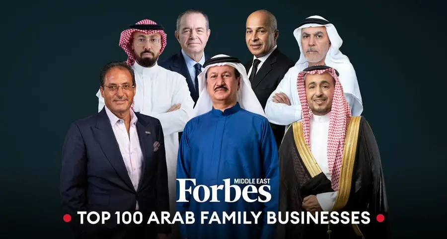 Forbes Middle East reveals the top 100 Arab Family Businesses 2026